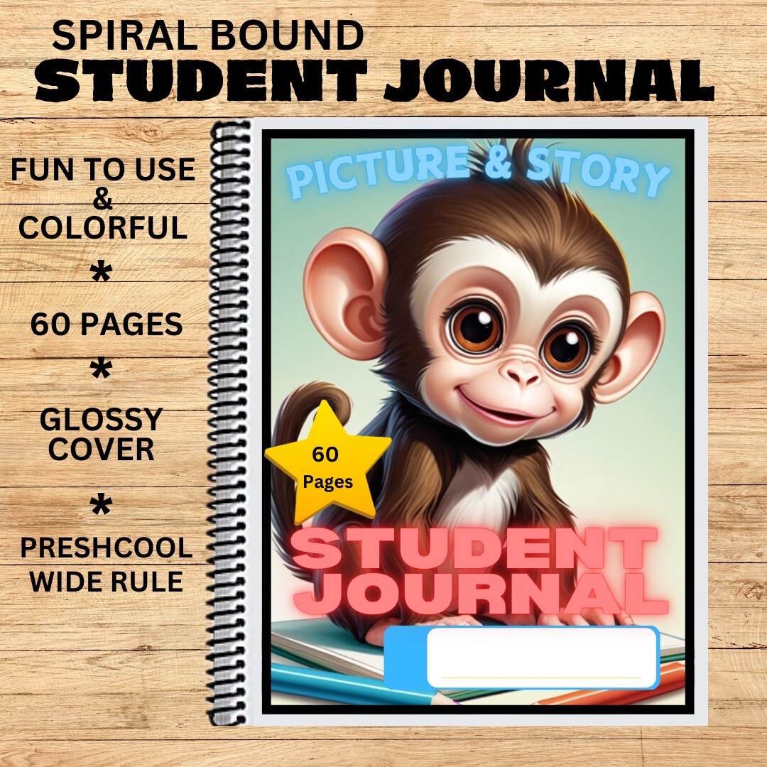 Set of 10 - Story Journals - Wide Rule - Student Journal  #JS5