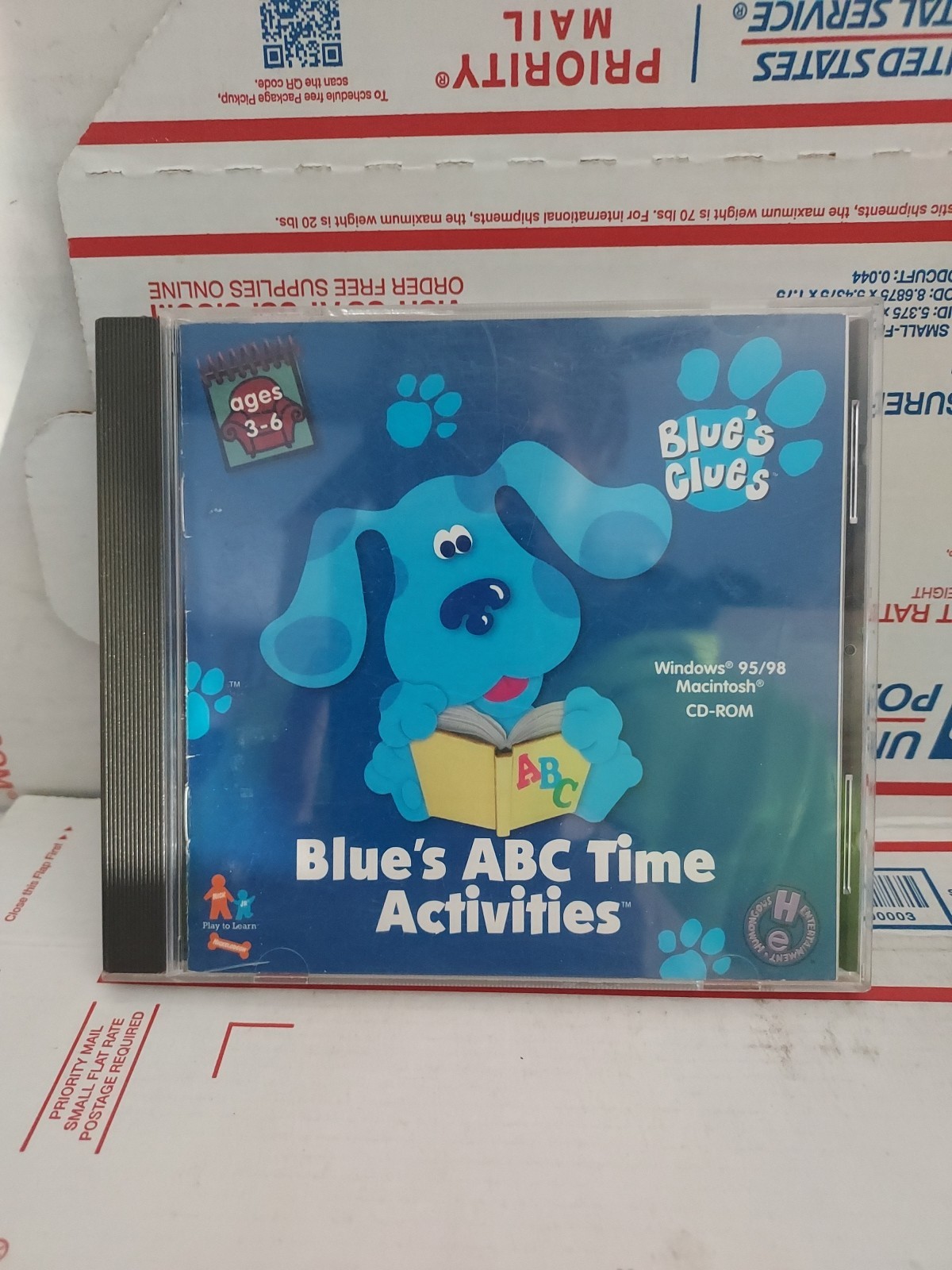 Blue's Clues Blue's ABC Time Activities Educational PC CD-ROM Win Mac - #139