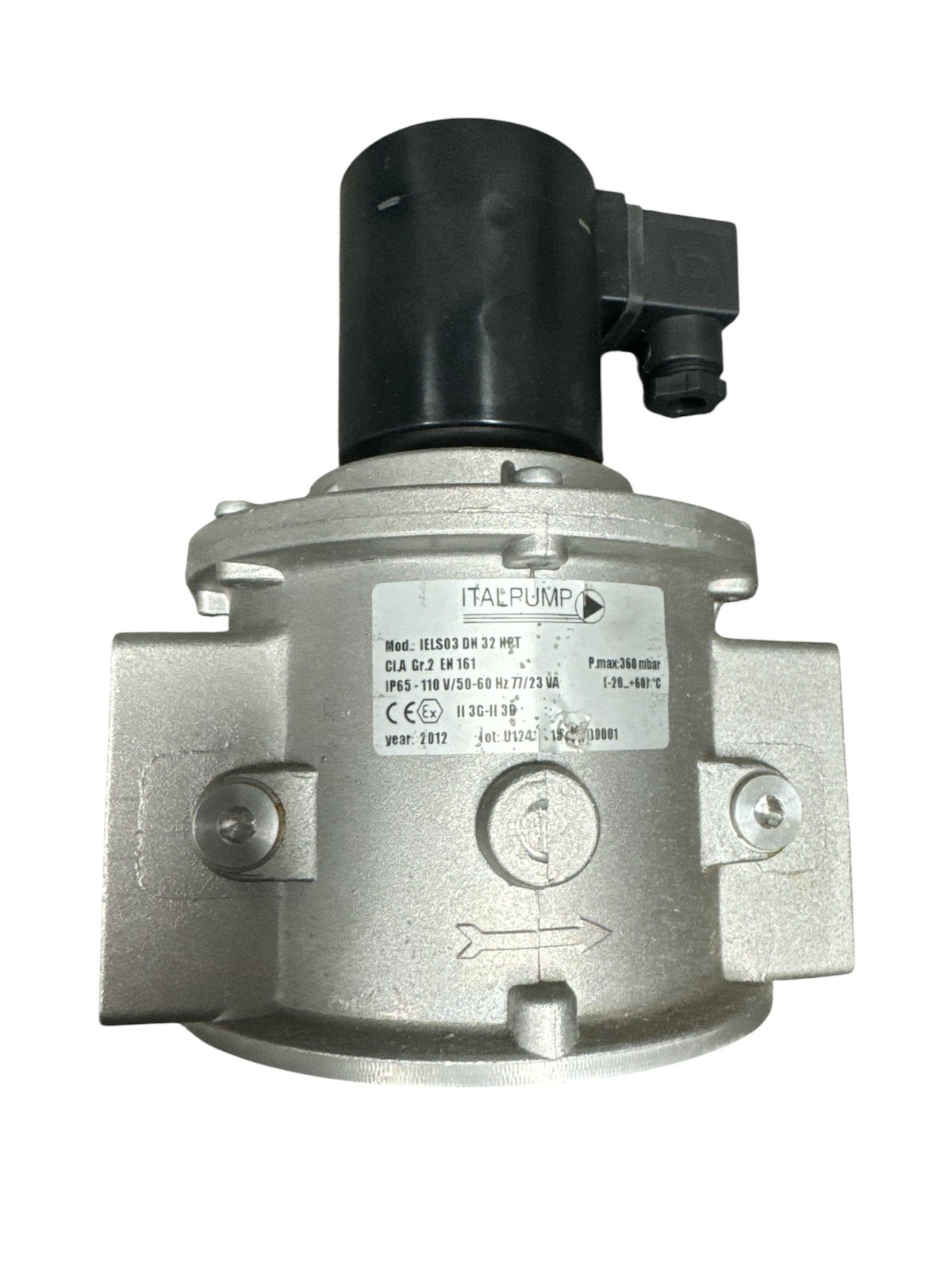 ITALPUMP IELS03 DN 32 NPT, 1-1/4" 110 VOLT 50/60HZ GAS SOLENOID VALVE
