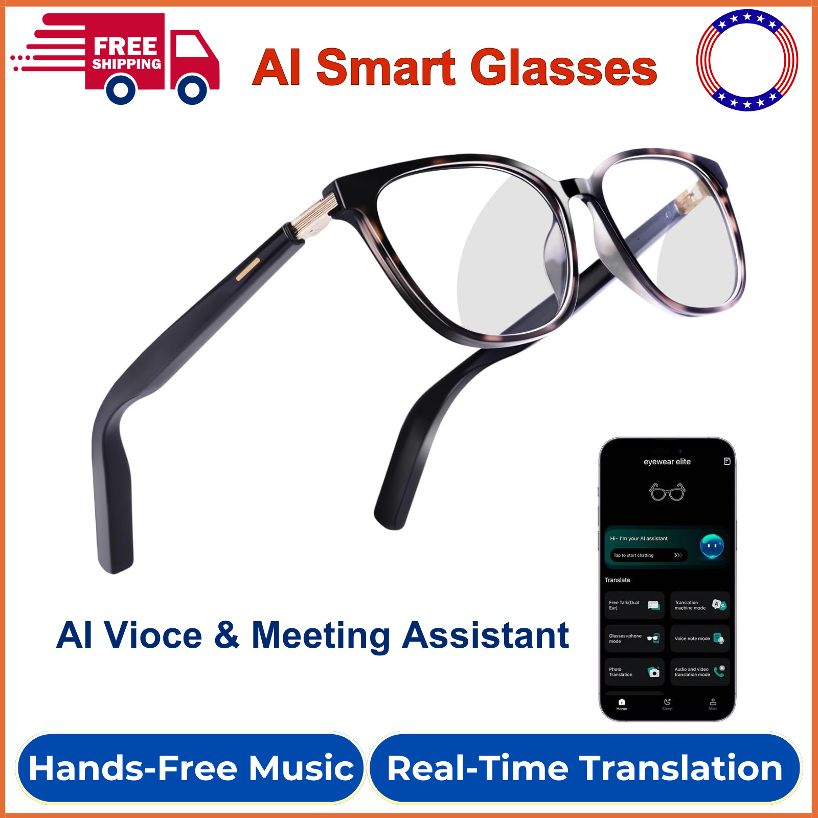 Origem Ski Helmet Speaker, True Wireless Stereo Snowboard Headphone W/ HDR Audio