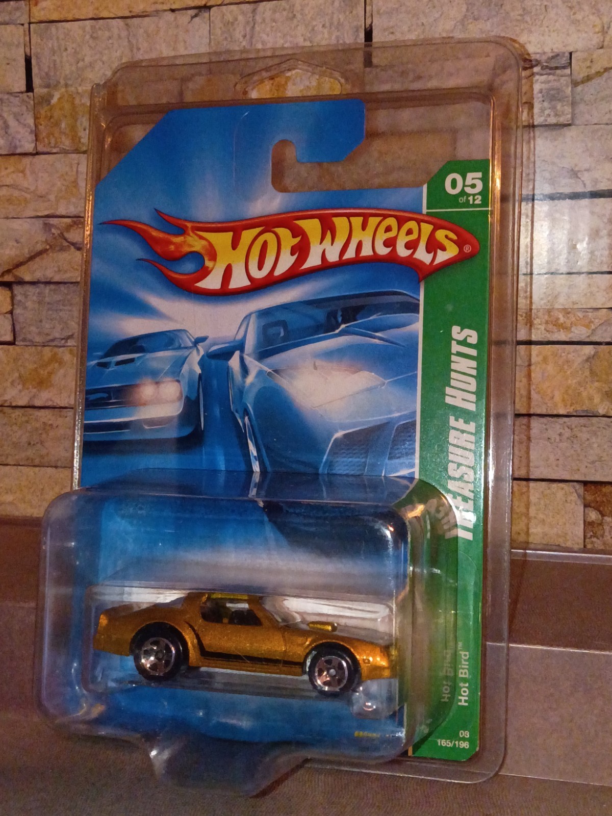 Hot Wheels,,  Treasure Hunt,,  "Hot Bird". In Protecter Case