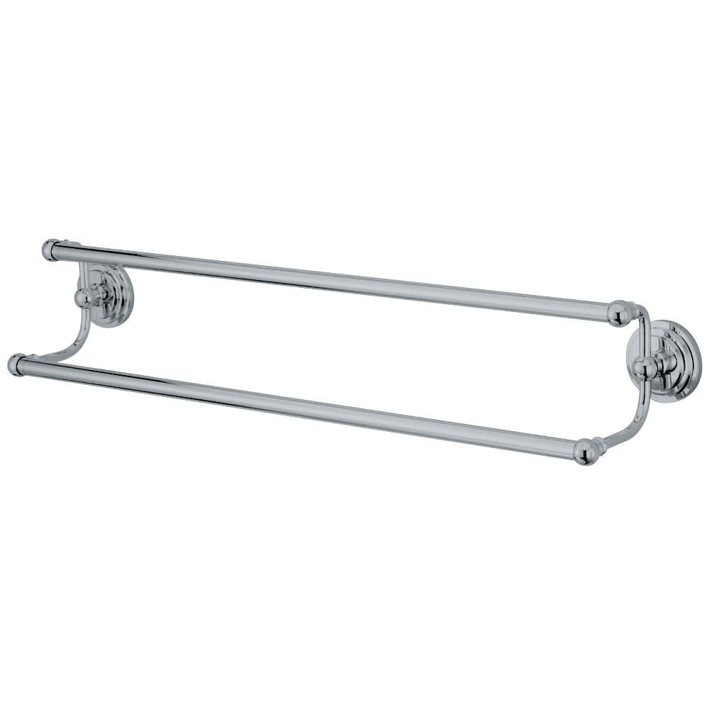 Kingston Brass BA271318 Milano 18" Towel Bar - Chrome