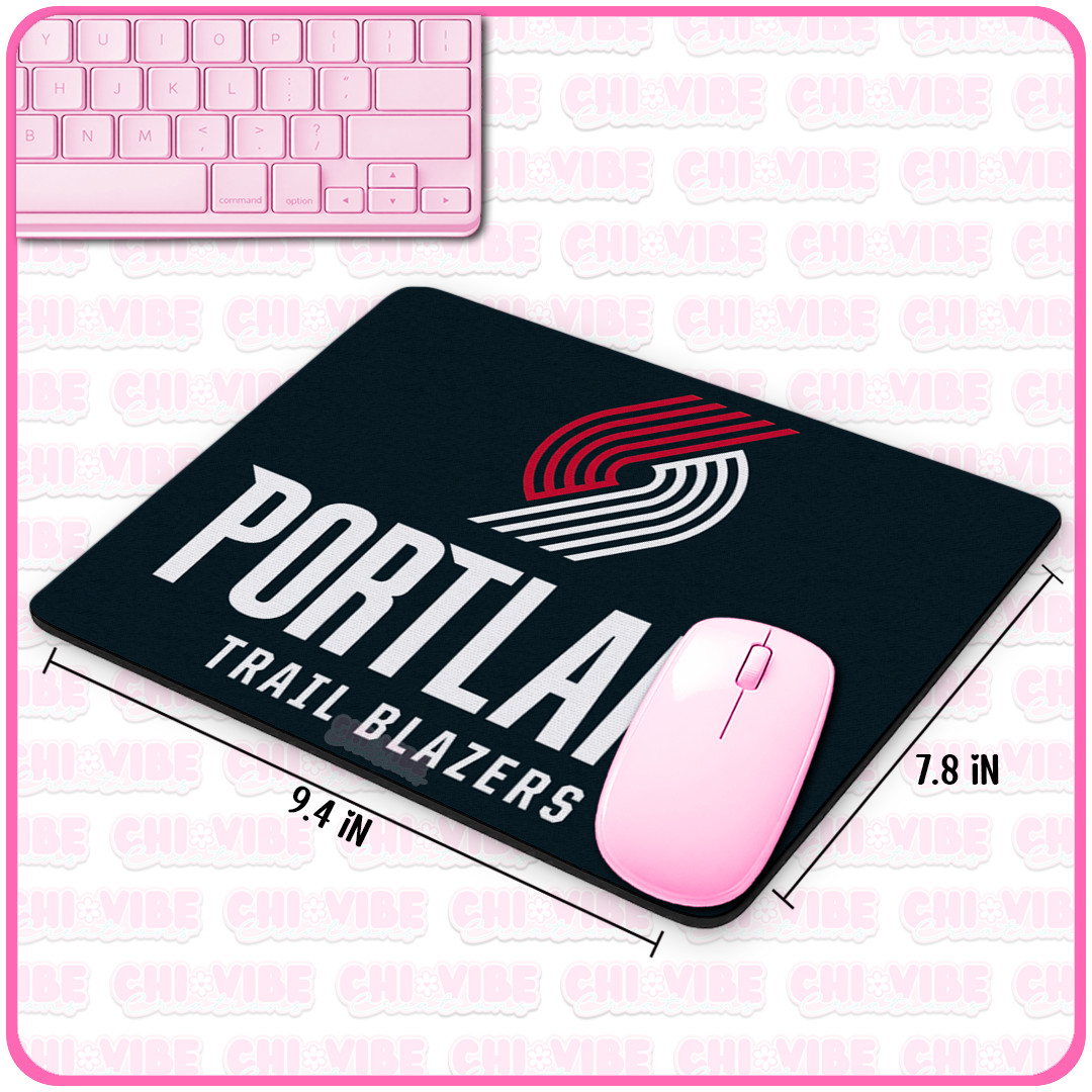 Portland Mousepad Computer Mouse Laptop Non-slip Desk Home Office Trail Blazers