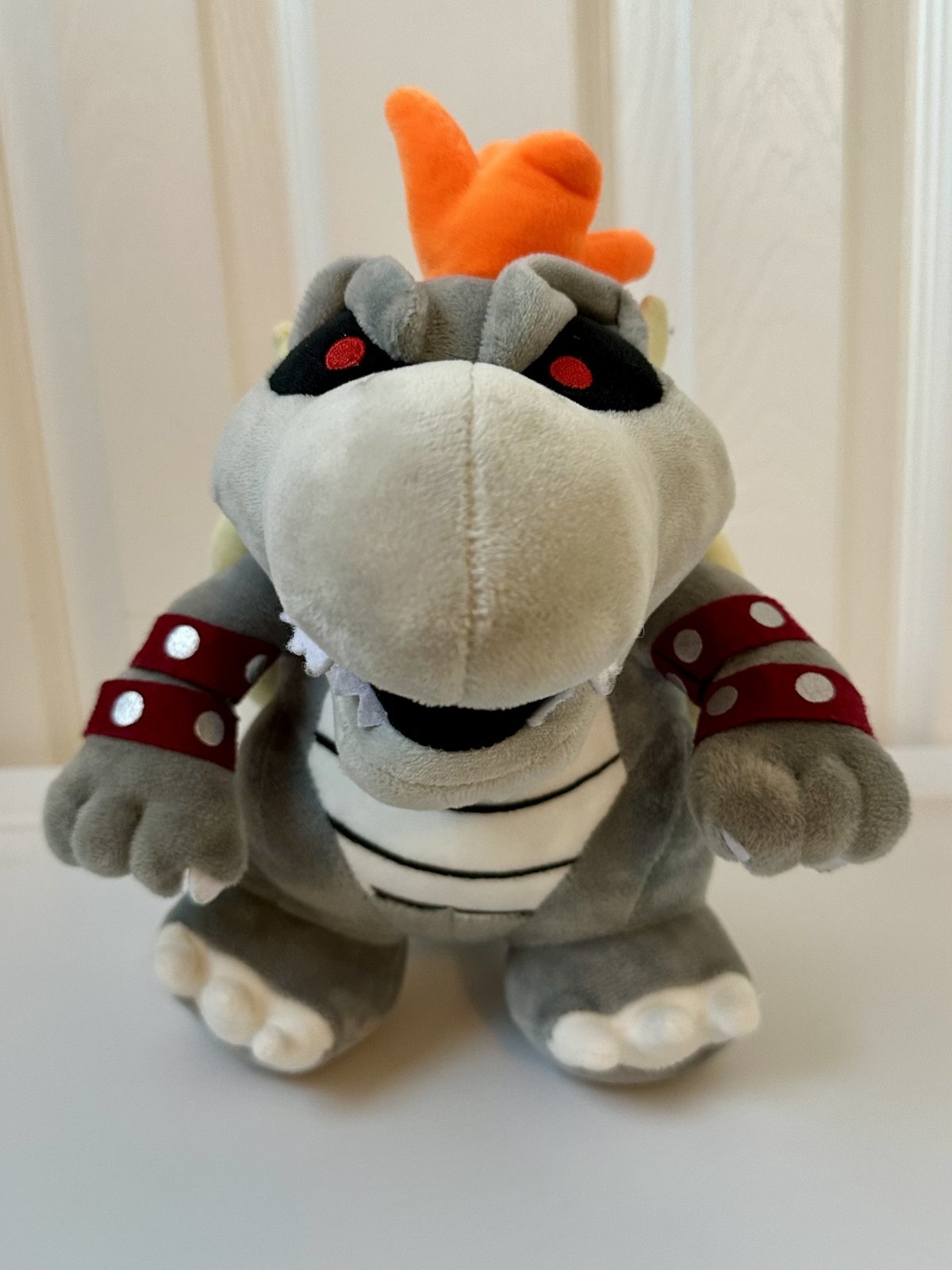 NINTENDO Super Mario DRY BONES BOWSER 11" San-Ei Plush 