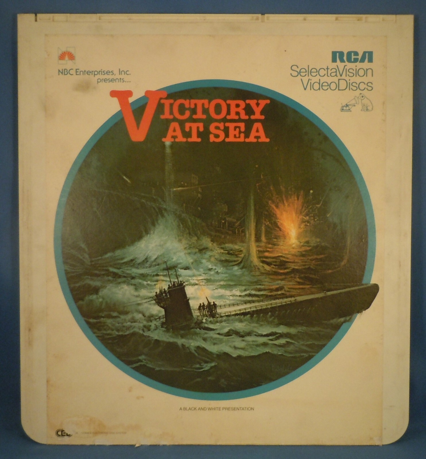 RCA CED VIDEODISC! - VICTORY AT SEA - Documentary
