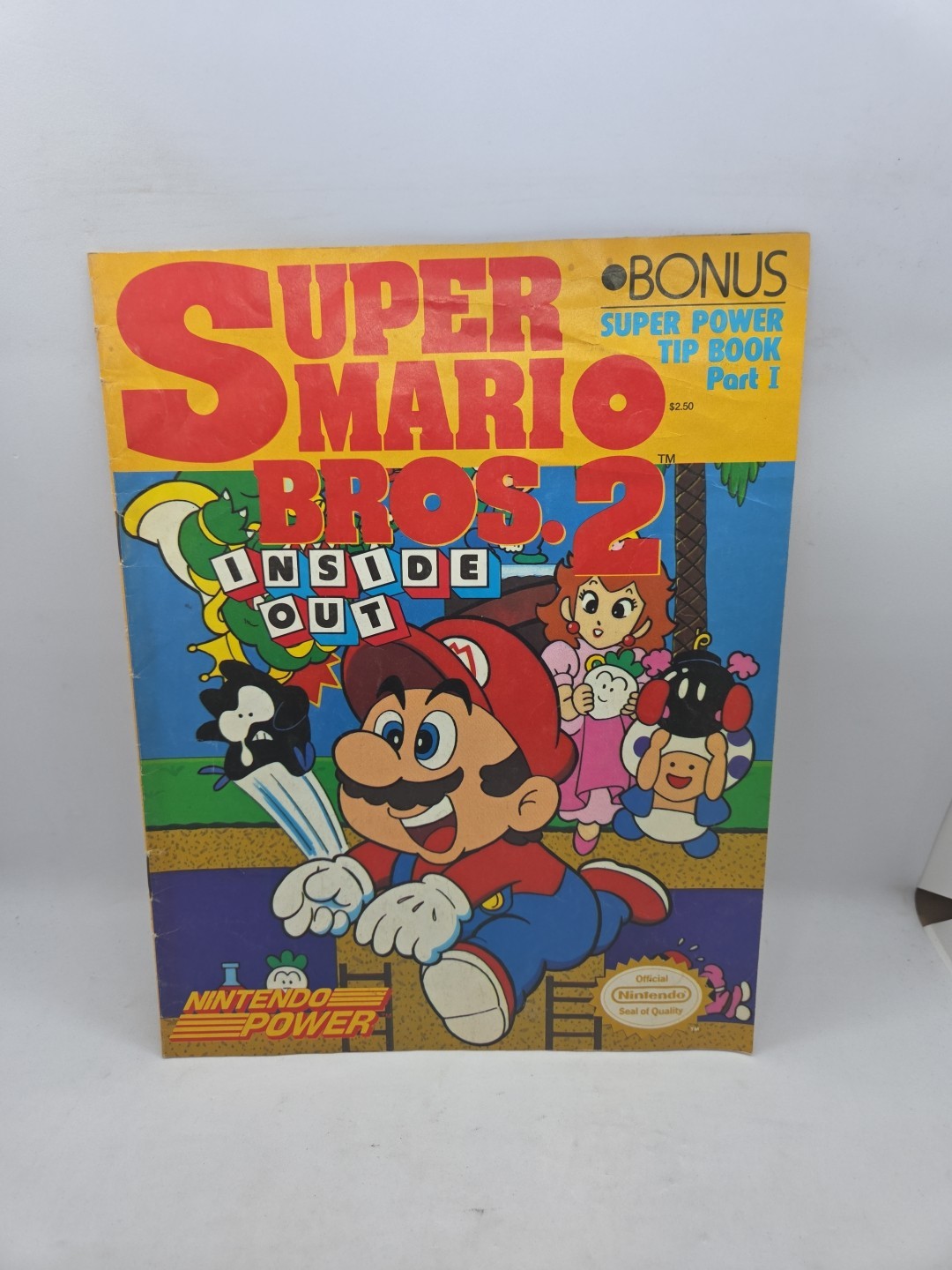SUPER MARIO BROS 2 Inside Out Nintendo Power Bonus Super Tip Book Part 1