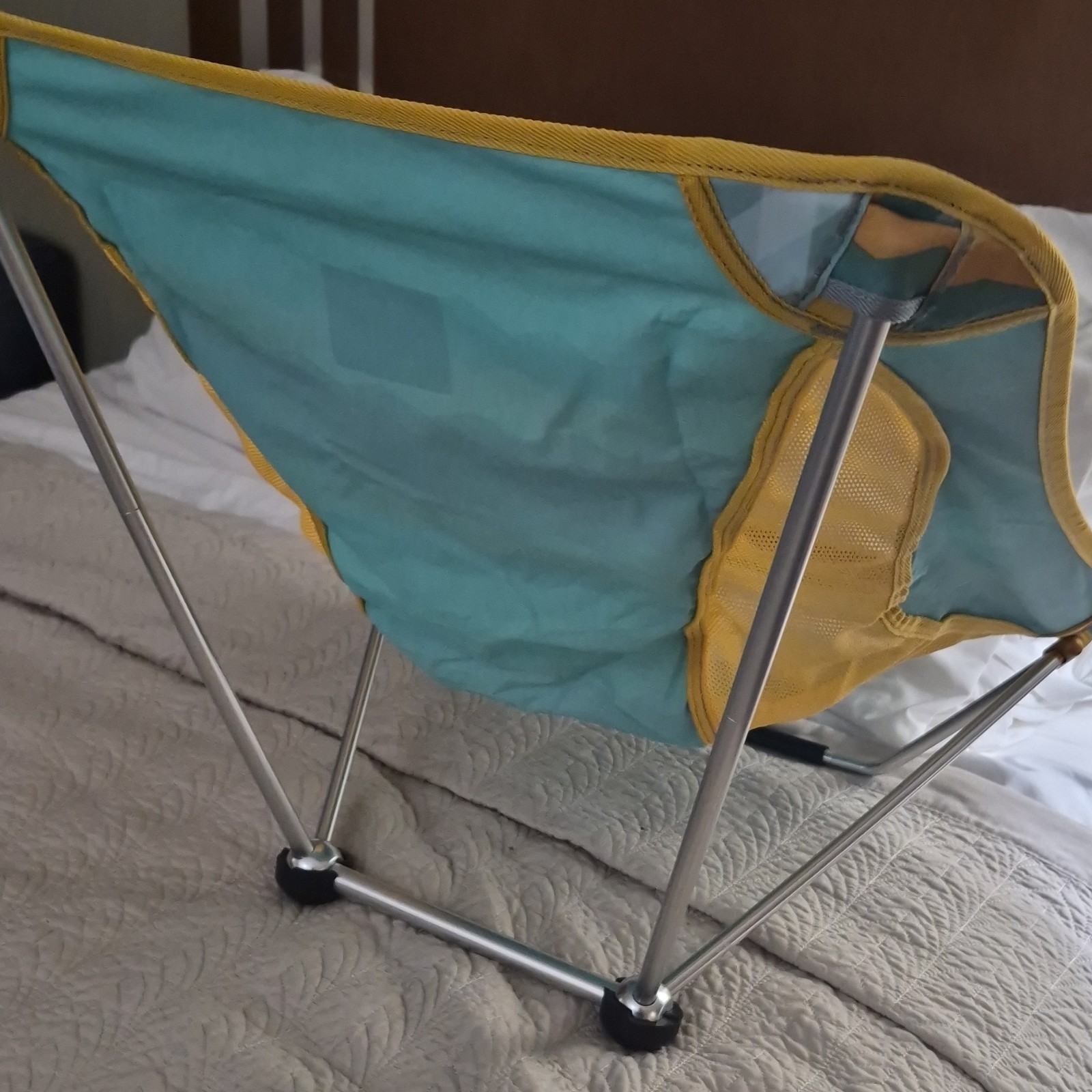 Grand Trunk Mayfly Low Grnd Chair Mlticolor Portable 250 lb Foldable Is Rockable