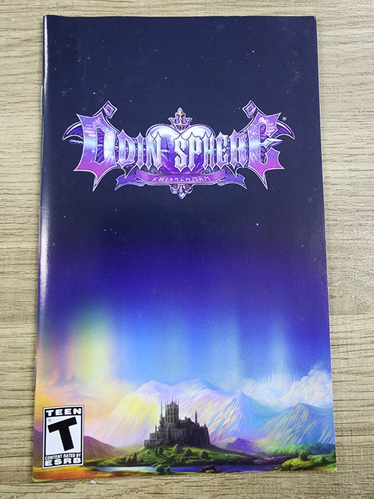 USED AUTHENTIC MANUAL ONLY - NO GAME NO BOX -) ODIN SPHERE (- PS2
