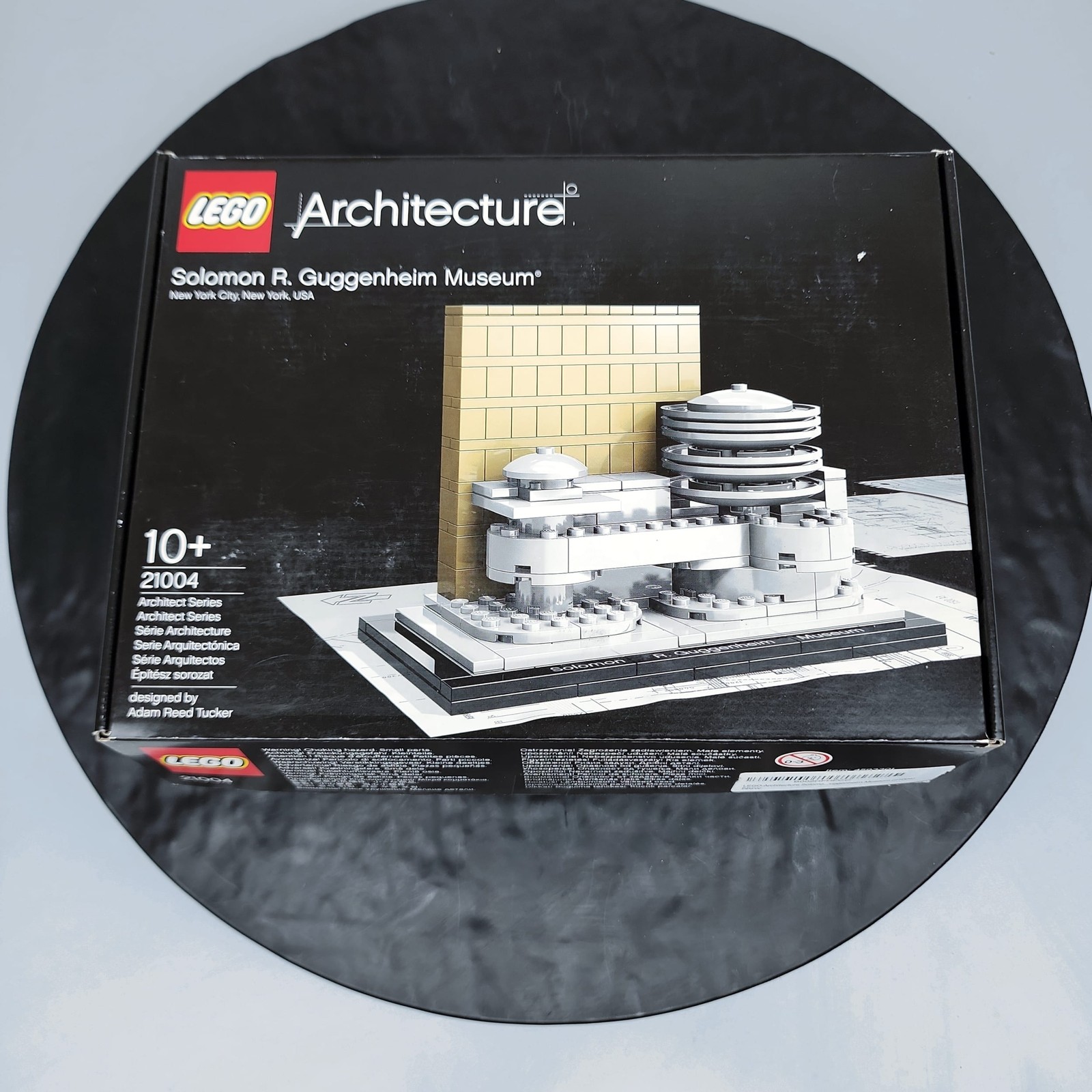 LEGO Architecture 21004 Guggenheim Museum Frank Lloyd Wright Complete CIB NYC