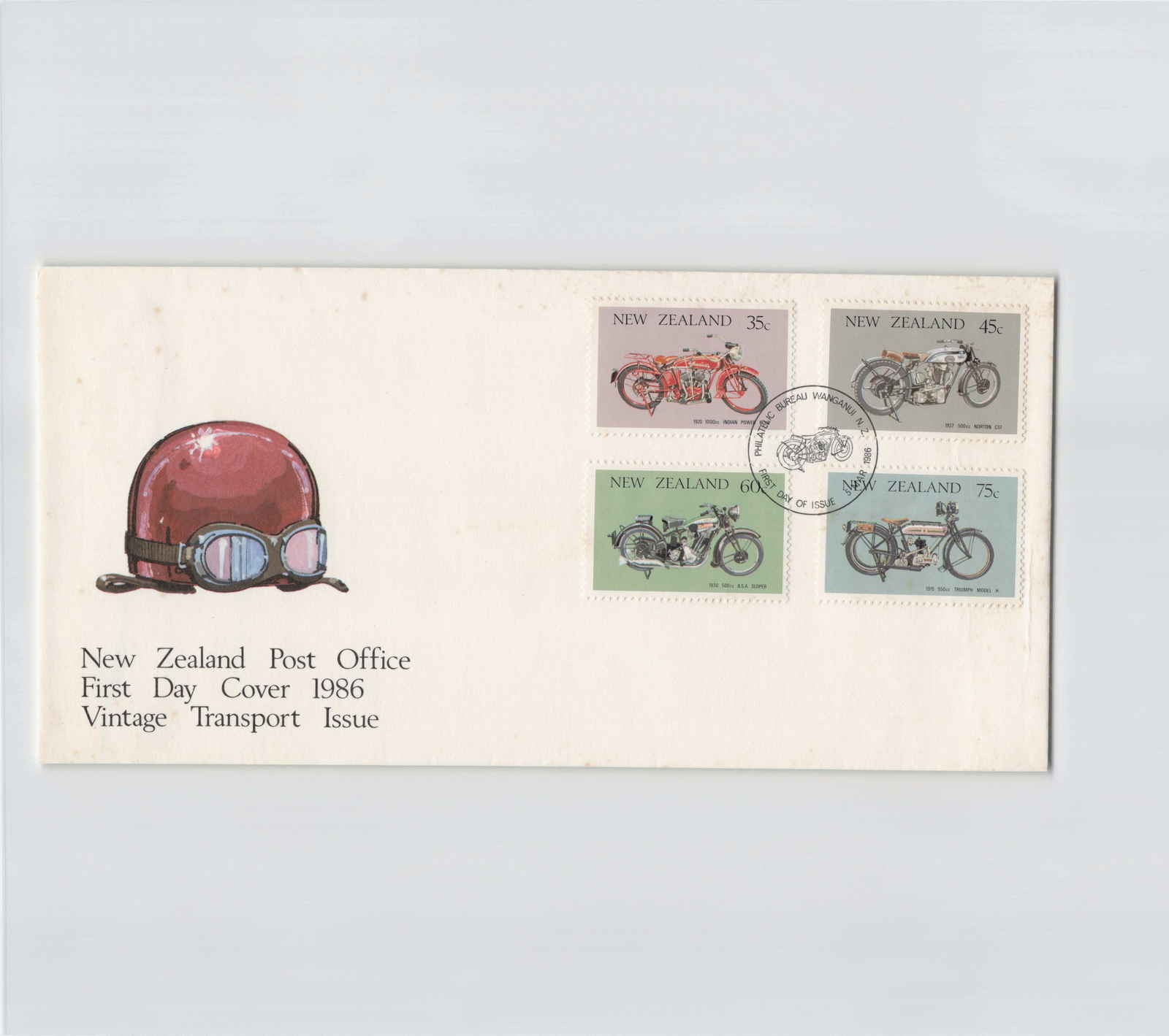 (A)New Zealand Stamp, First Day Cover FDC[D2204]8d8