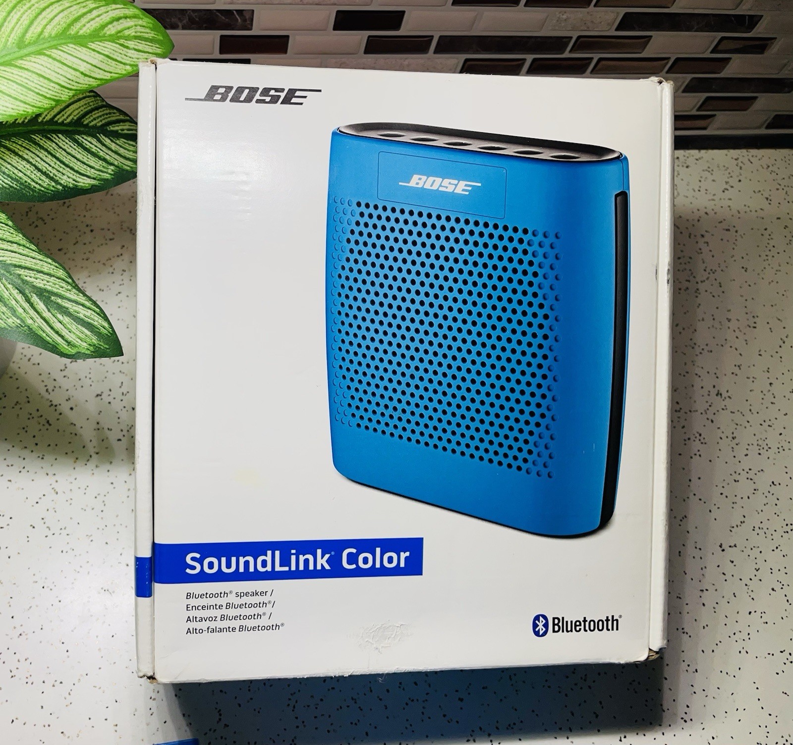 Bose SoundLink Color Portable Bluetooth Speaker (Blue) - New Open Box!