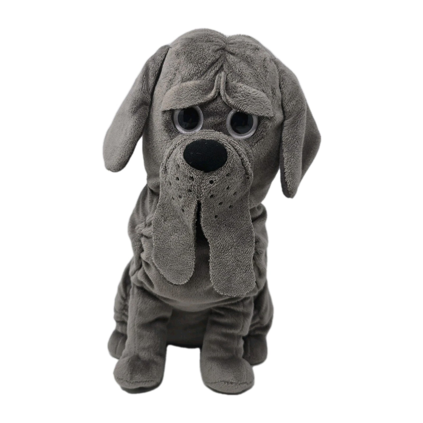 Harry Potter Soft Gray Fang The Dog 12" Plush Stuffed Animal Toy Just Play
