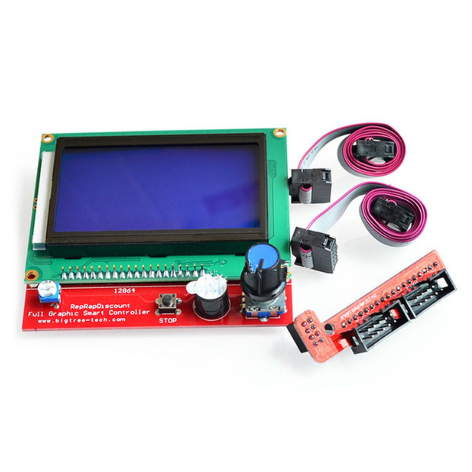 Full Graphic Smart Controller 12864 LCD Display for RAMPS 1.4 RepRap 3D Printer