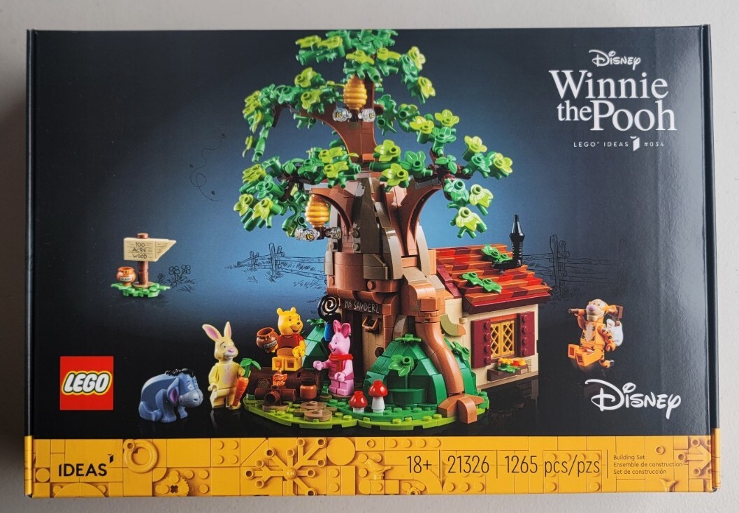 LEGO 21326 IDEAS Disney’s WINNIE THE POOH Brand New  minifigure Tigger piglet 
