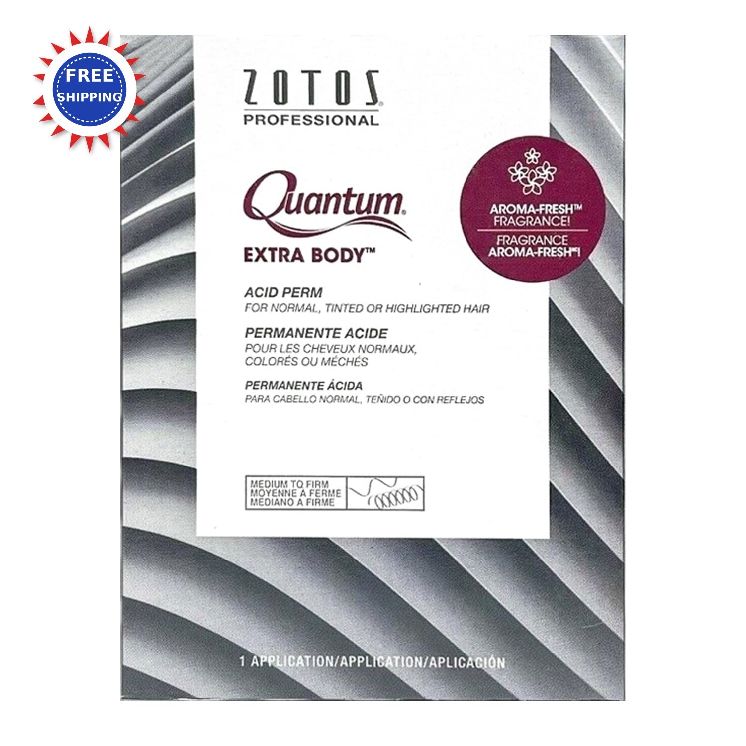 Zotos Quantum Extra Body Acid Permanent Unisex Treatment 1 Application