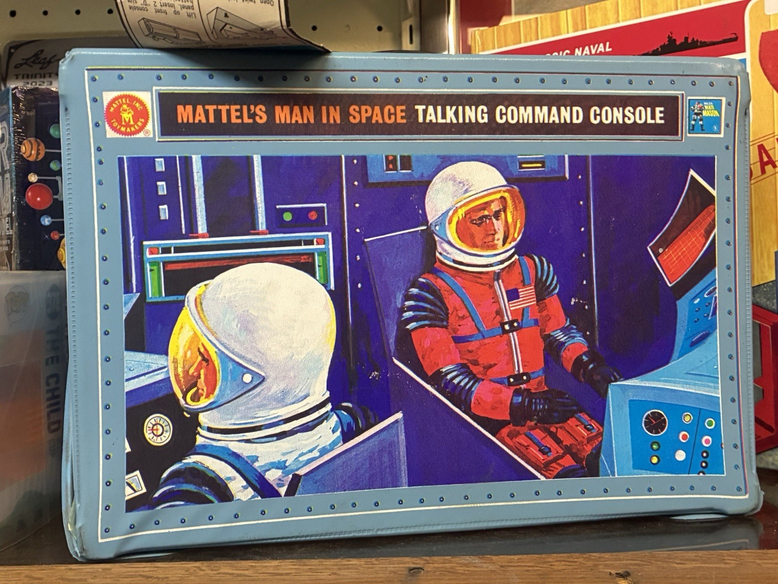Mattel Man in Space Talking Command Console 1969 Space Toy for Ages 8-16 Years