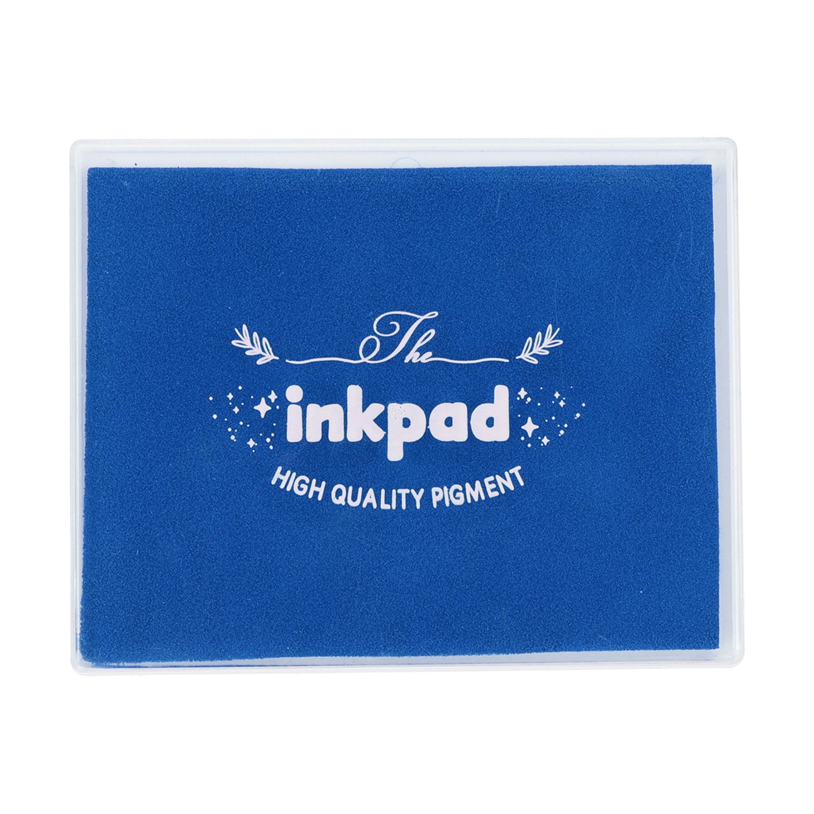 5x4" Craft Ink Pad, Washable Stamp Ink Pad for Stamp Scrapbook, Blue