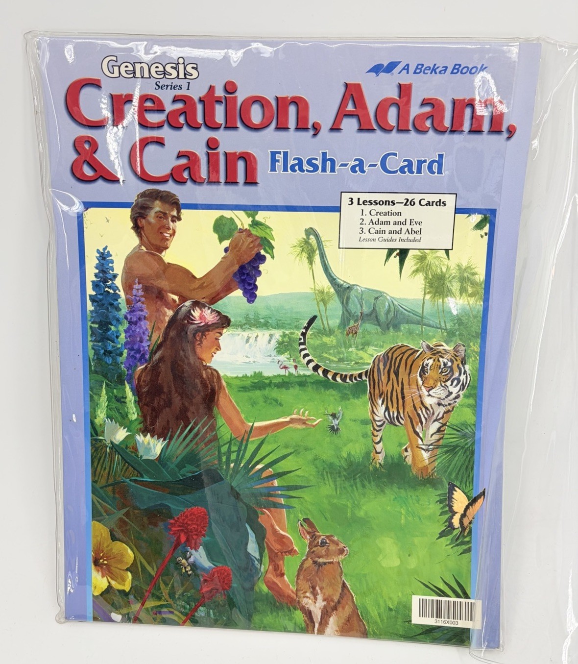 A Beka Flash a Card Bible Stories Genesis Series 1 Creation Adam and Cain