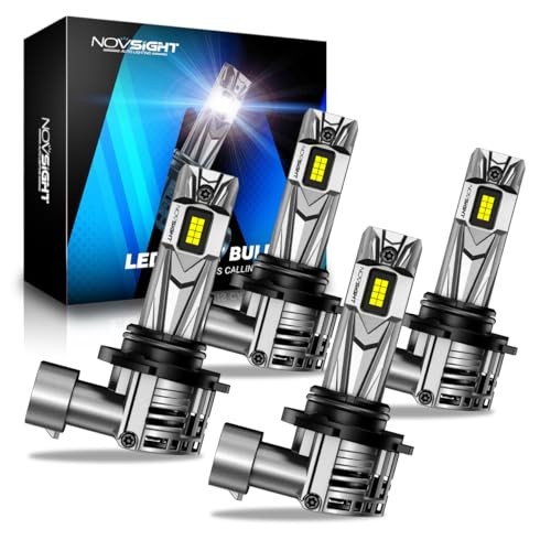  Fog Light Bulbs - 80000LM 6500K Cool White, 1:1 Design Easy 600% 9005 9006