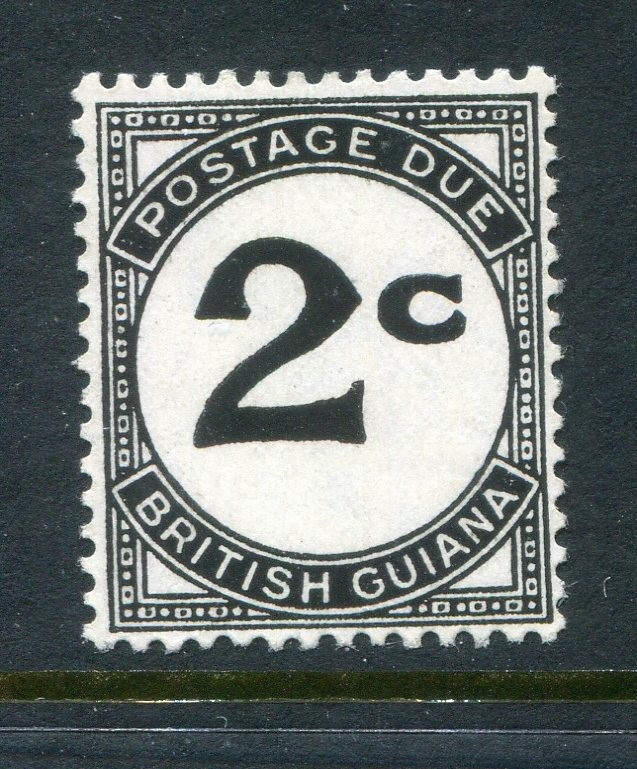 British Guiana #J2 Postage Due 2 C. [Mint Hinged]
