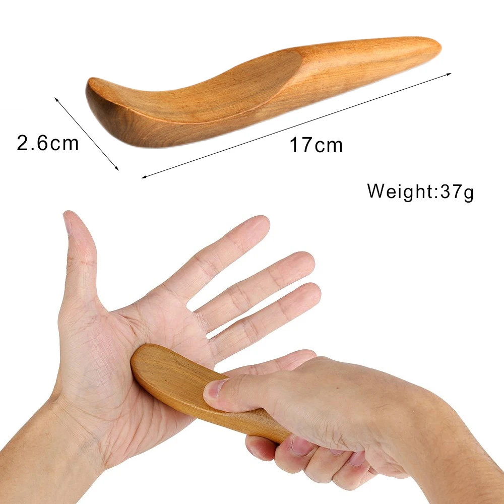 Wooden Massage Tools Wood Lymphatic Drainage Massager anti Cellulite Body Shapin