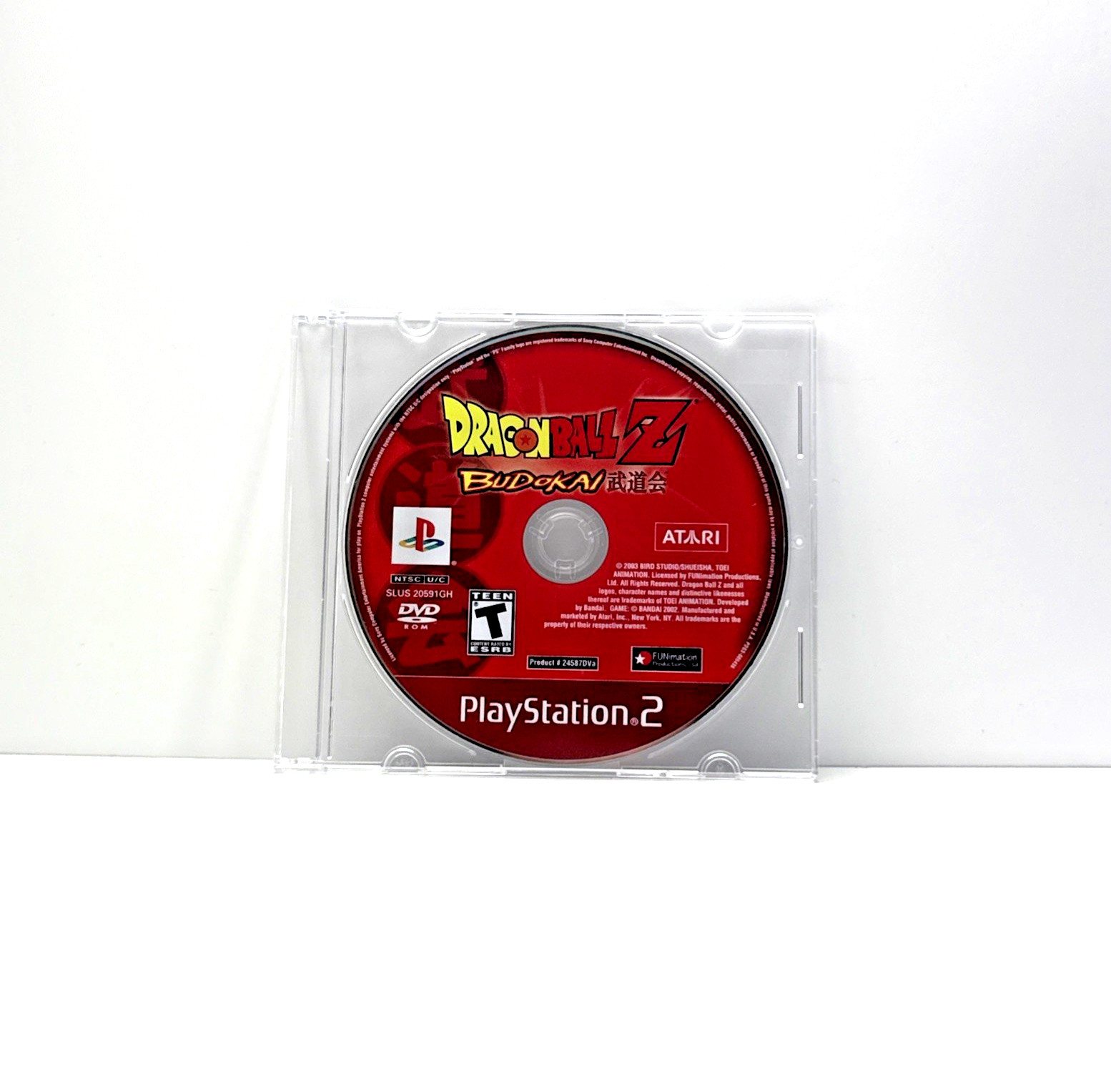 Dragon Ball Z: Budokai Sony PlayStation 2 PS2 Game Disc Only Refurbished Tested