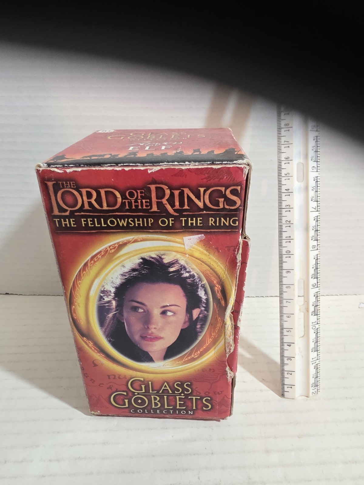 The Lord Of The Rings Glass Goblet Collection