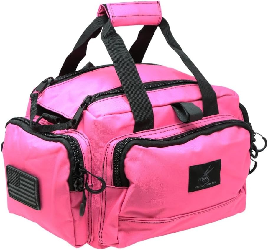 Exos Tactical Range Bag - Medium Size Range Bag for Shooting - Gun Case for Hand