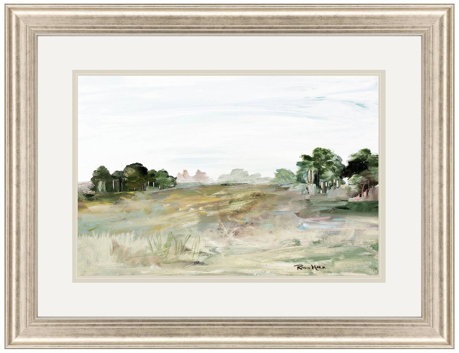 Relaxing View II 53" Wide Framed Giclee Wall Art