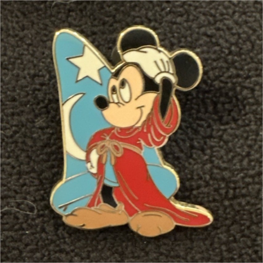 Disney Mickey Mouse Fantasia Sorcerer 2004 Single Collectible Pin