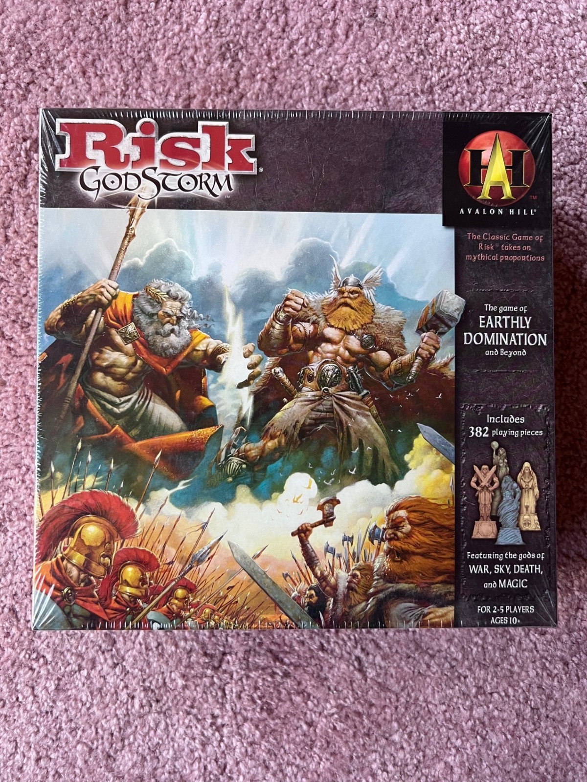 Risk Godstorm by Hasbro/Avalon Hill 2004 mint in original shrink-wrap