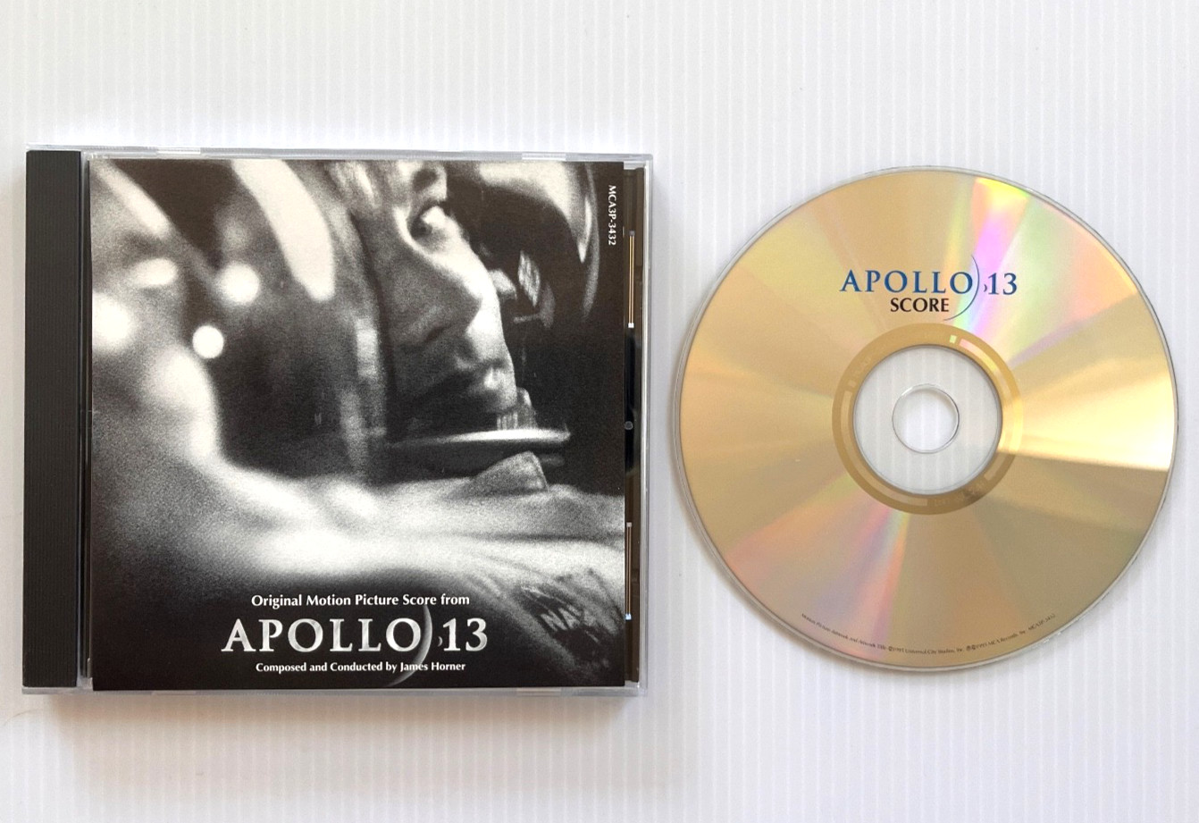 JAMES HORNER promo CD album Apollo 13 soundtrack 1995 score limited edition RARE