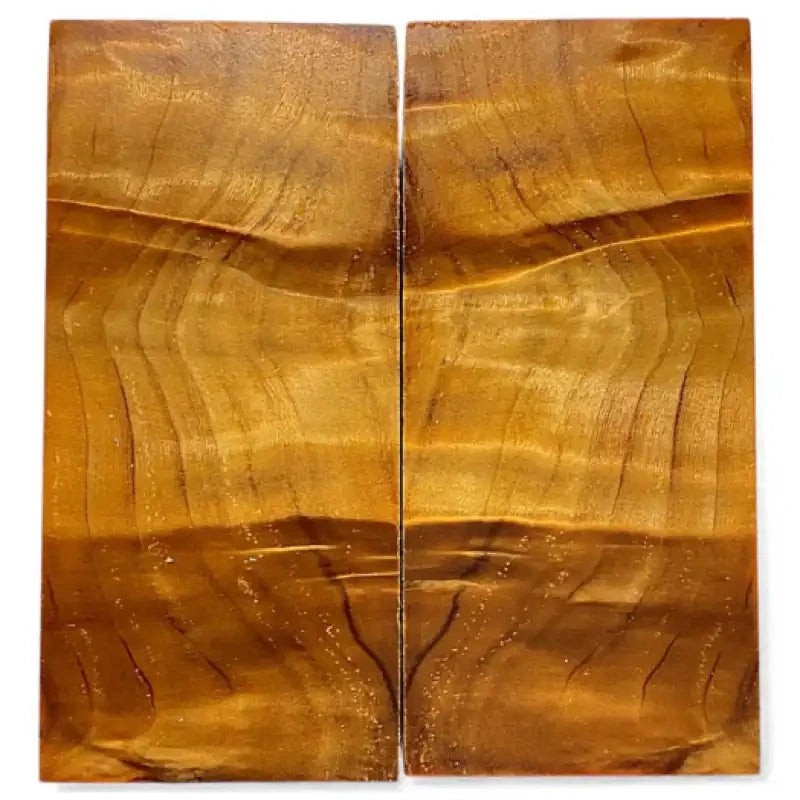 Flamed Poplar Scales- ORANGE- Raffir® Wood
