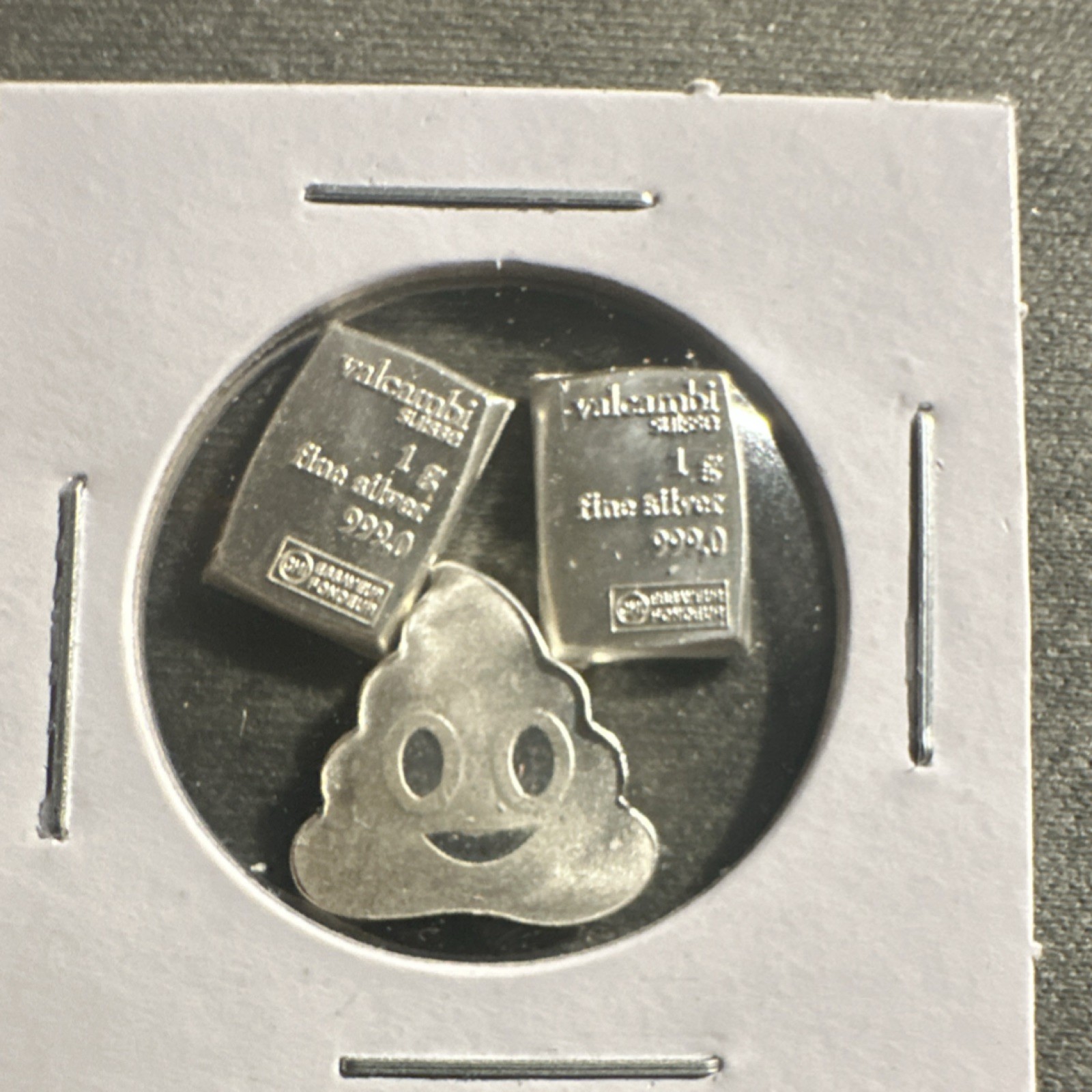 Art Bar lot Valcambi 1 Gram .999 Fine Silver Bars  3 grams total