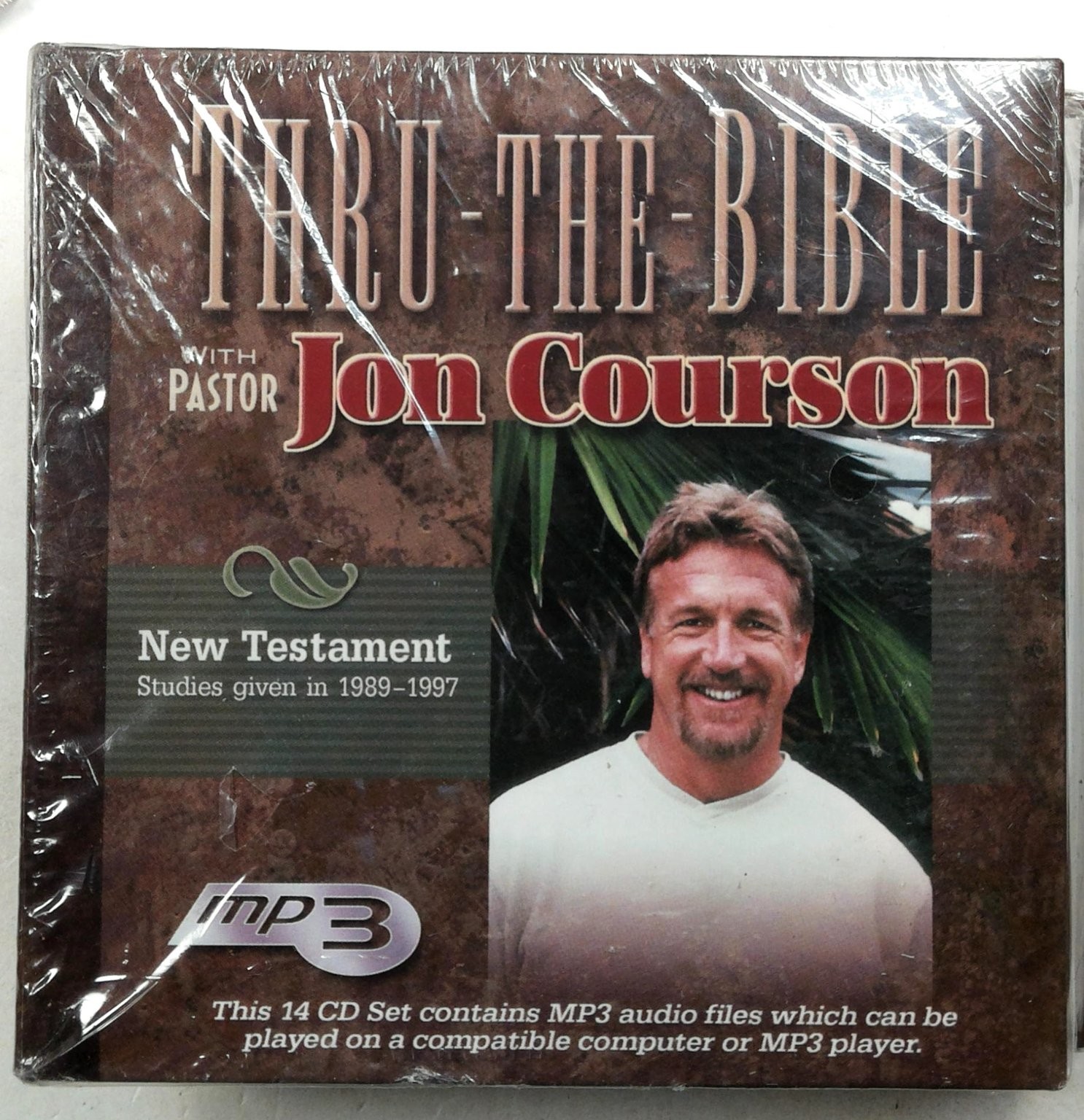 Thru-The-Bible with Pastor Jon Courson Old & New Testament MP3-CDs Lot