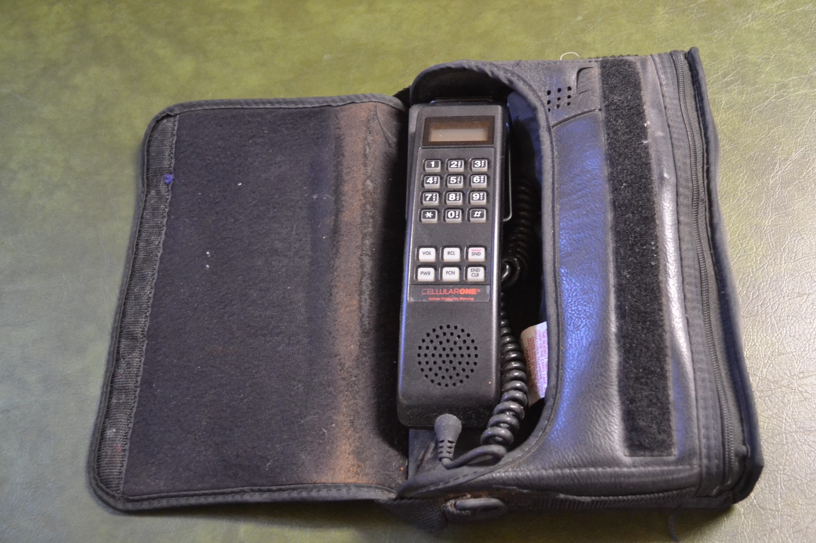 Vintage Cellular One Motorola Portable Phone