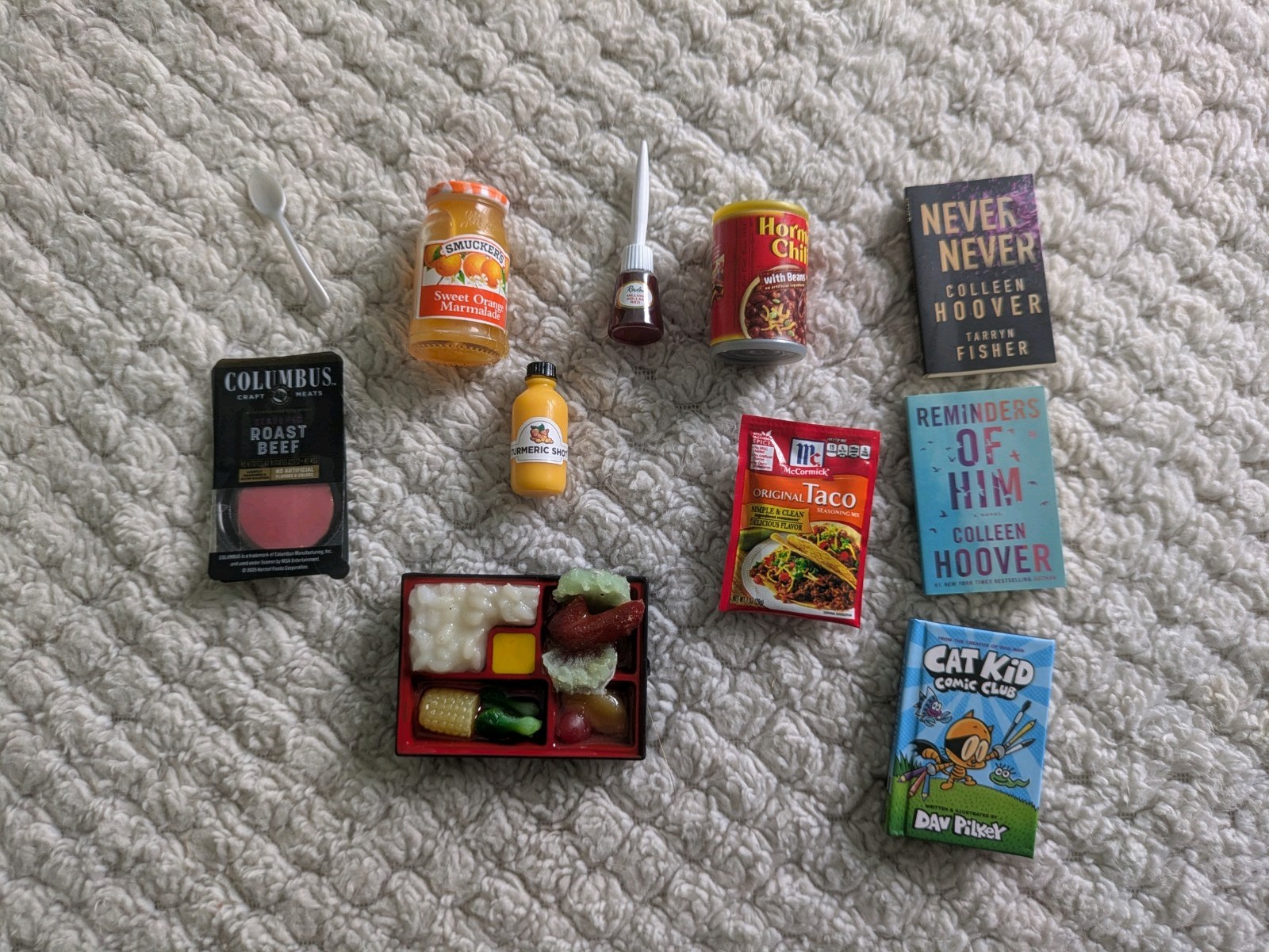 Lot Of 11 Miniature Items - Zuru Mini Brands- Real Brands, Books, Mcdonalds