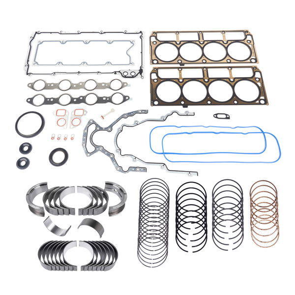 Engine Rebuild Re-Ring Kit Fit for GM Chevy Gen III LS1 LS6 LQ4 LQ9 4.8L 5.3L 5.