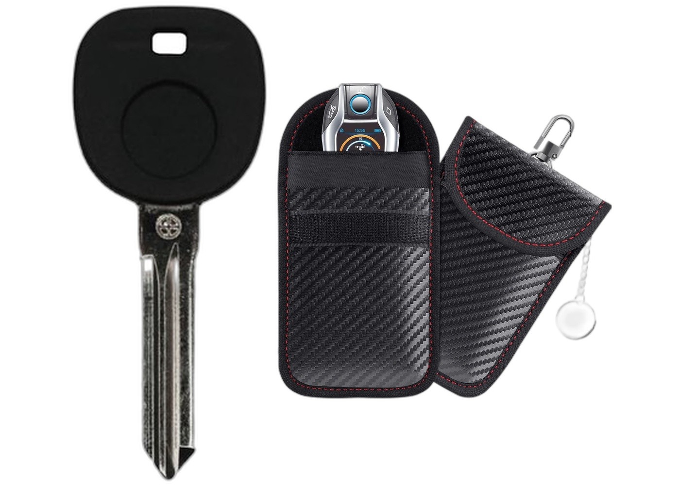 Key Fob Remote Transponder Key 2009-2017 Chevrolet Traverse MPN: 23372322 w/Case