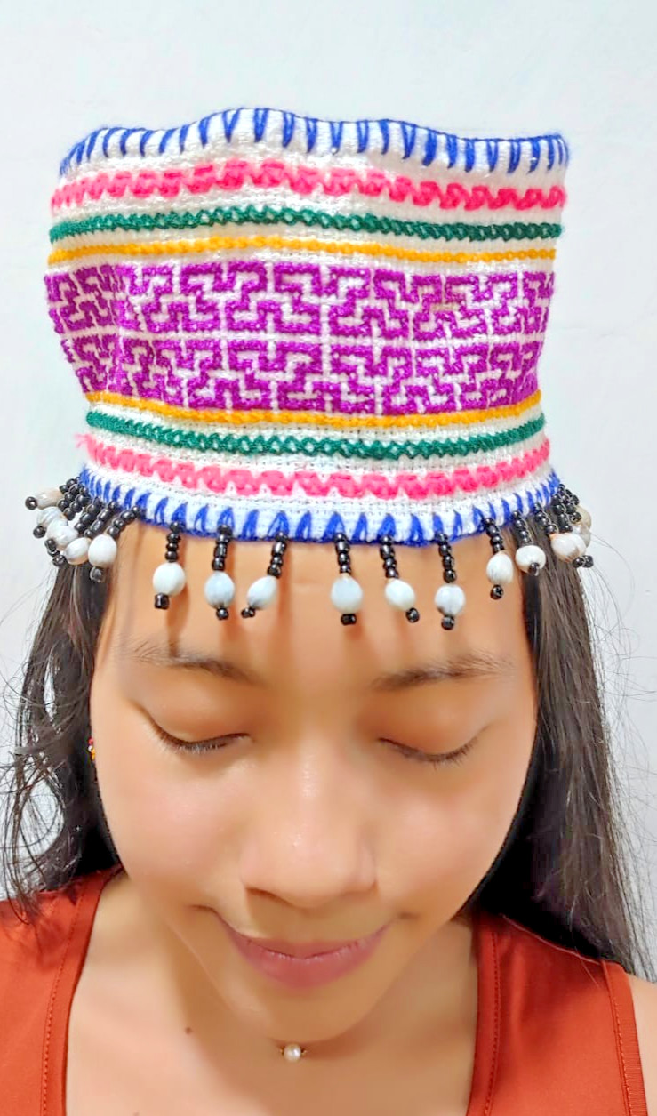 Shipibo Native Unique Hand Embroidery Head Band