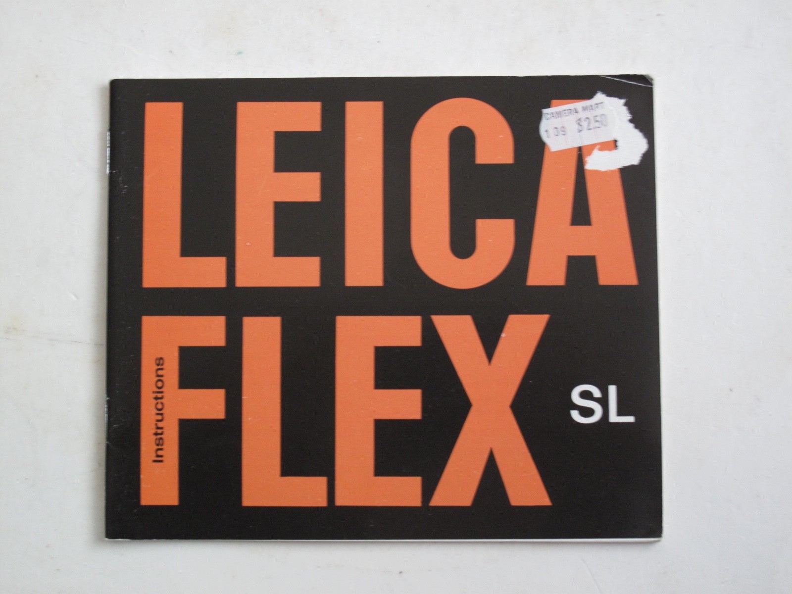 Leicaflex SL instruction manual,  US SELLER "LQQK"