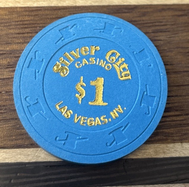 Silver City Casino Las Vegas Nevada $1 Casino Chip