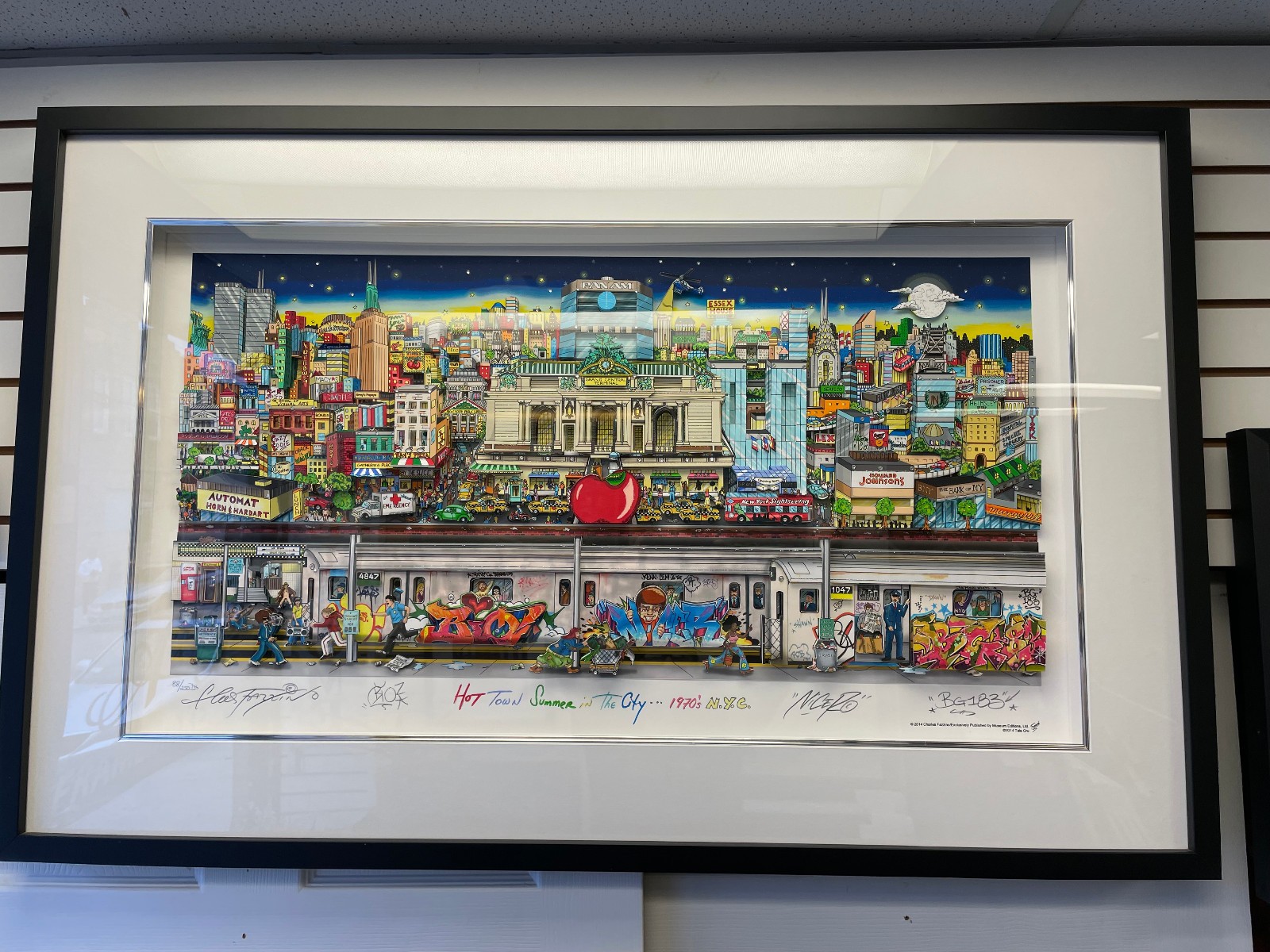 Charles Fazzino 3D Artwork " Hot Town Summer in the  City " Signed and Numbered