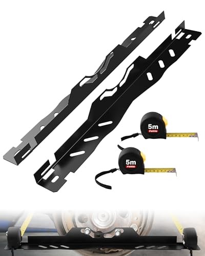 Wheel Alignment Tool Kit 2Pcs, Toe Alignment Tool Plates with Black, Standard