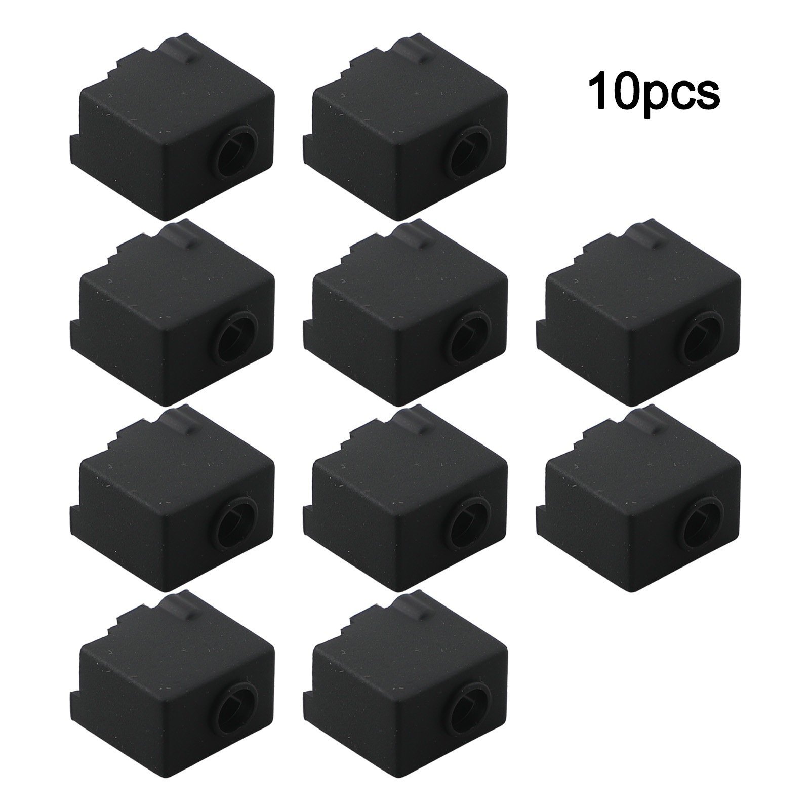 Heater Block Cover Set of Ten Made from Heat Resistant Silicone Material