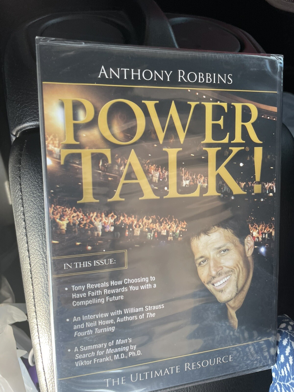 Anthony Tony Robbins - Power Talk! - CD- Positive Transformation Power 2009 NEW