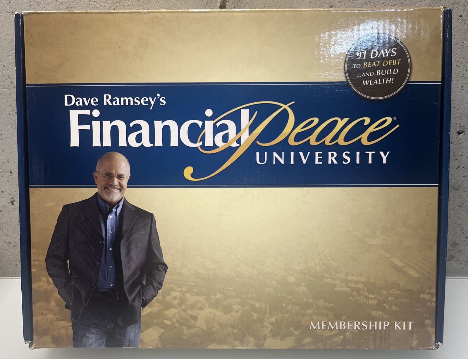 Dave Ramsey Financial Peace University Kit DVD  Forms & Book New 2012