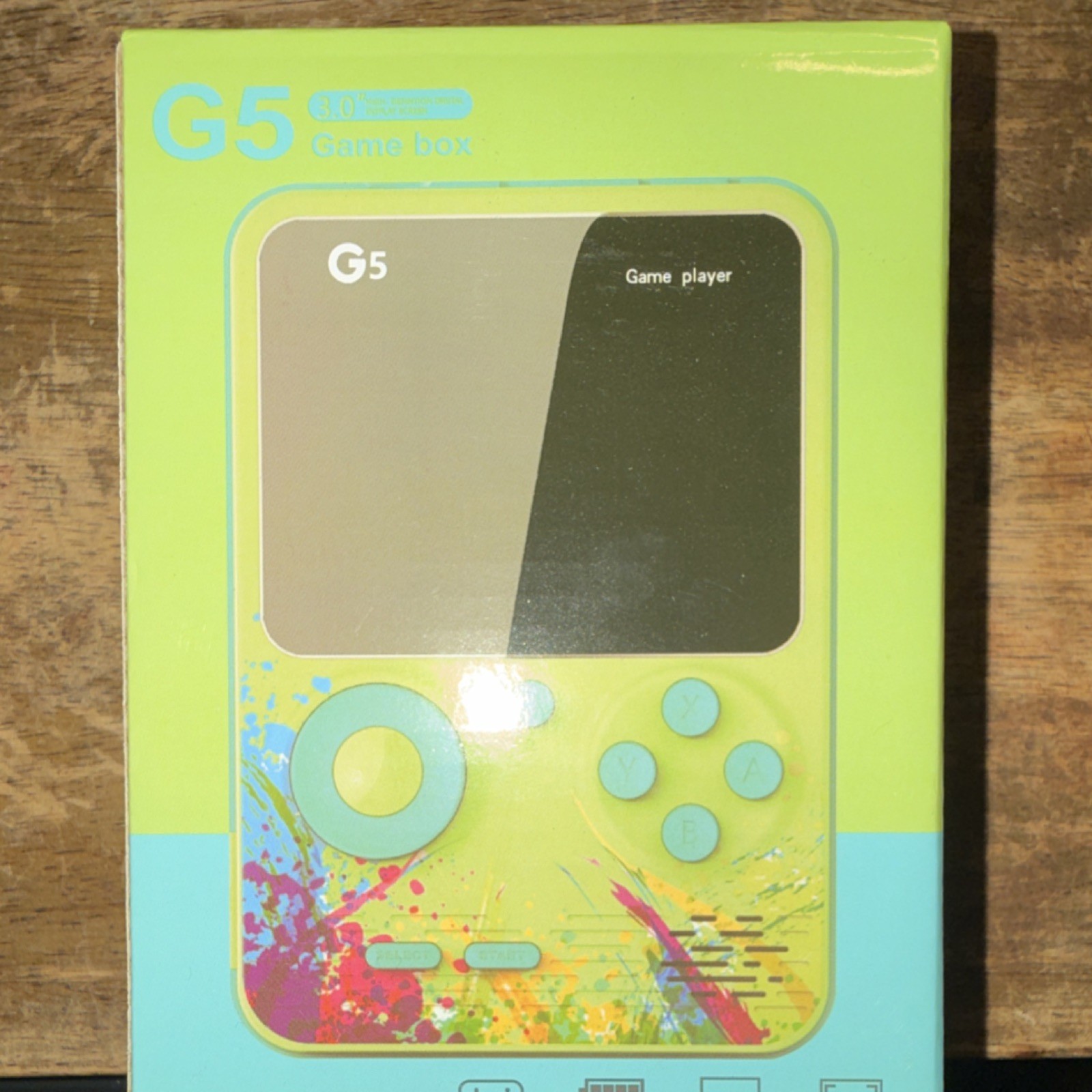 Gamebox G5 Handheld System Connect TV Gamepad Backlit 3.0 Inch Display