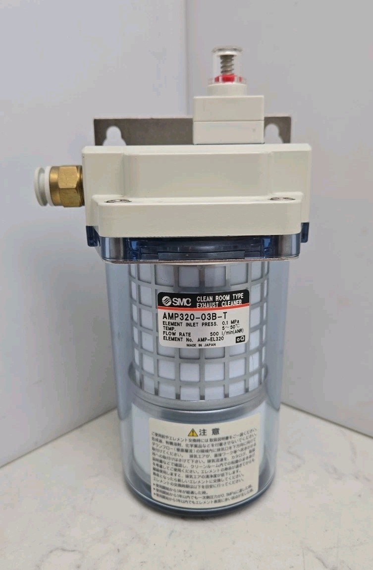 Smc AMP320-03B-T Clean Room Exhaust Cleaner 0.1 MPa 500 I/Min Used See Pictures 