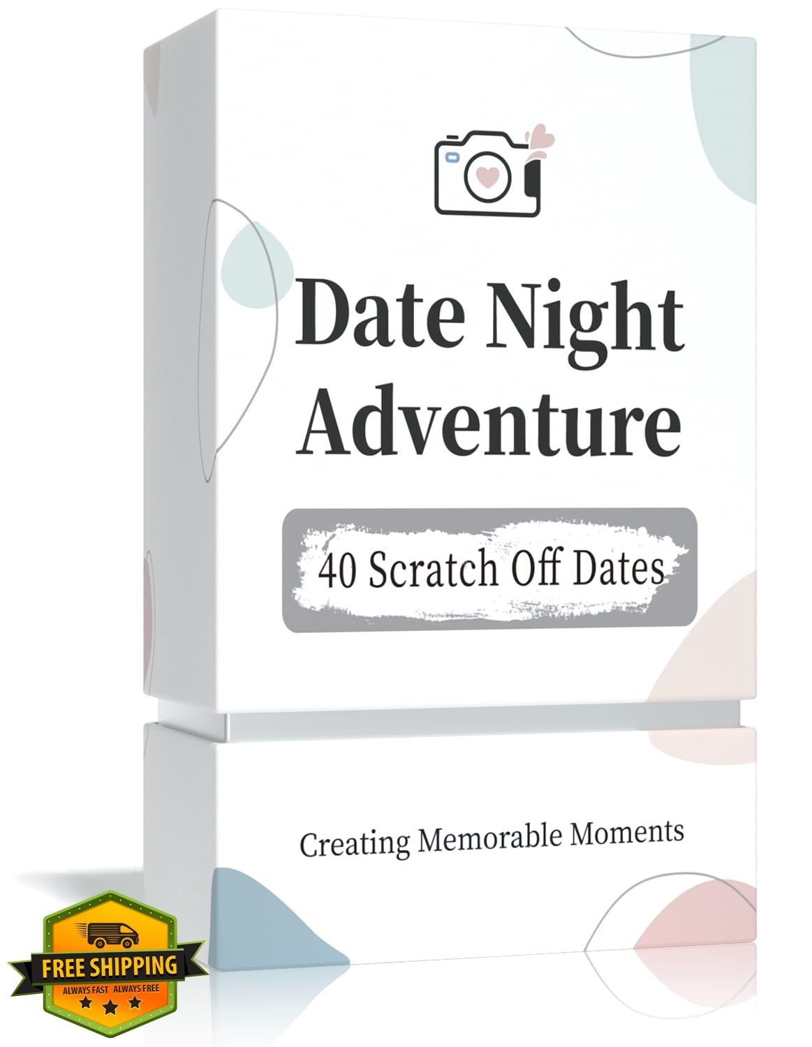 Date Night Scratch Off Cards, Couples Gift, Anniversary